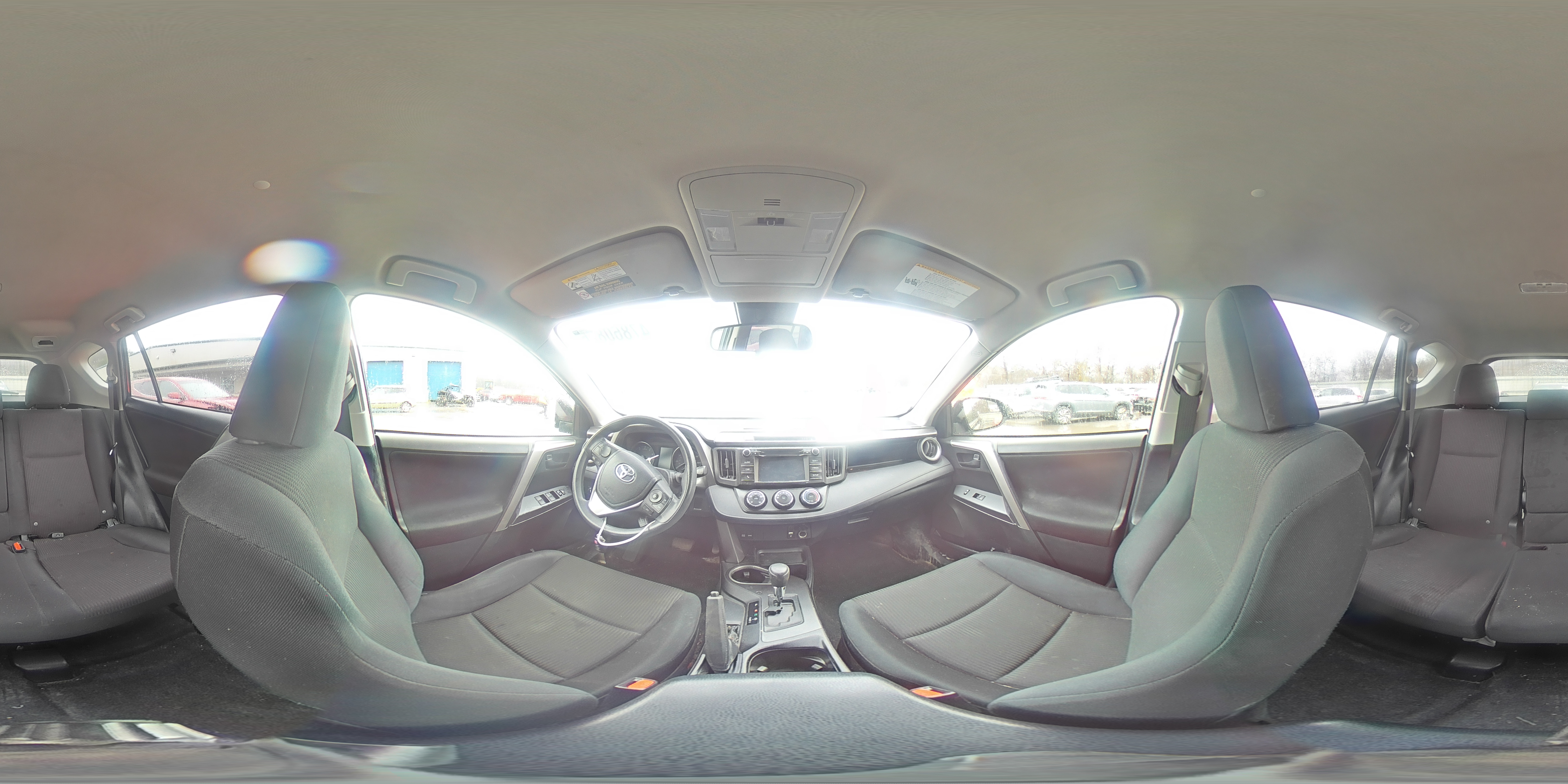 2018 Toyota Rav4 Le Blue vin: JTMBFREV4JJ219846