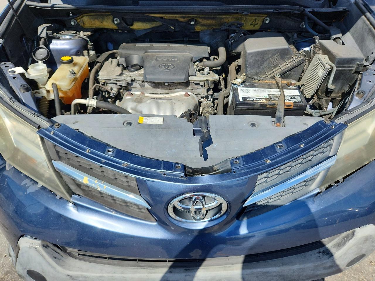 2013 Toyota Rav4 Le Blue vin: JTMBFREV5D5018096