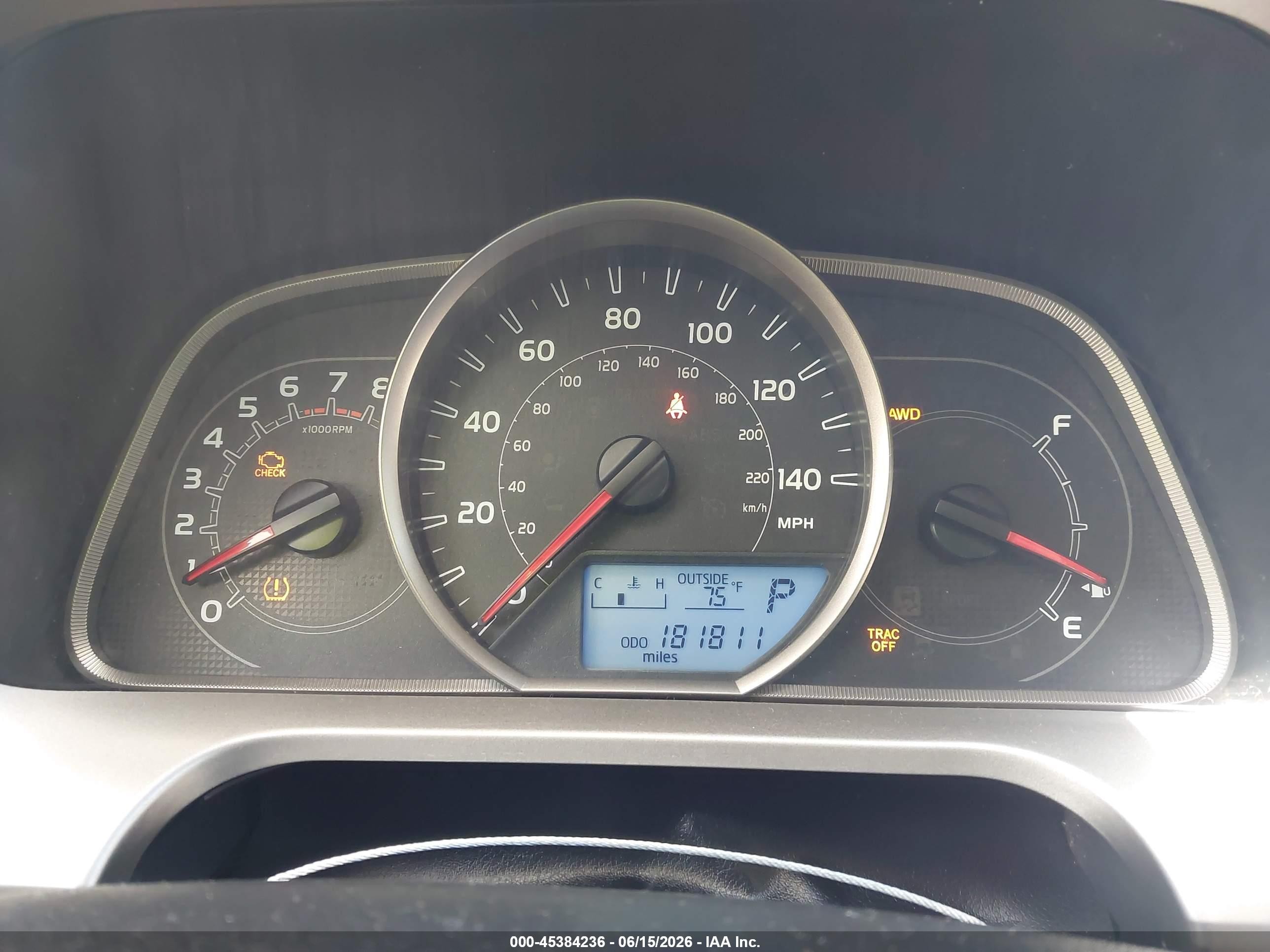2013 Toyota Rav4 Le Red vin: JTMBFREV5D5027297