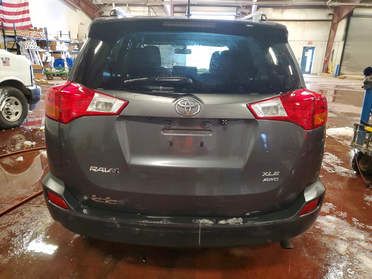 2013 Toyota Rav4 Le Gray vin: JTMBFREV5DD024678