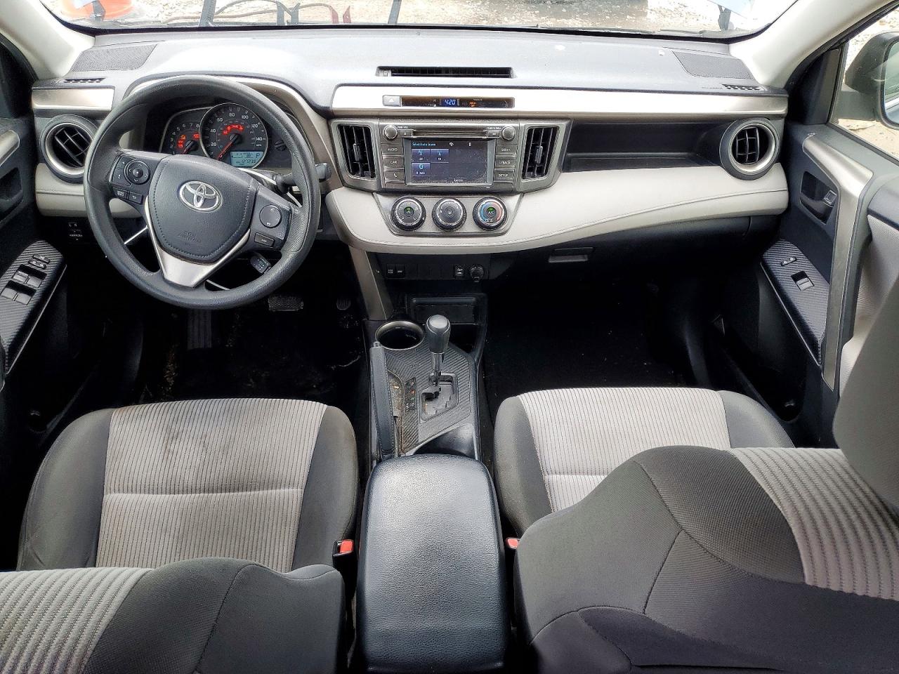 2014 Toyota Rav4 Blue vin: JTMBFREV5ED088124