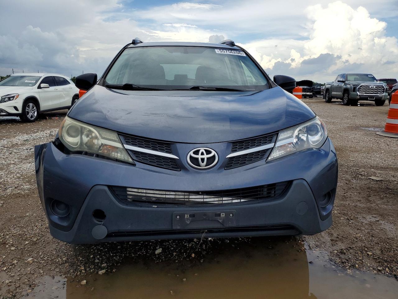 2014 Toyota Rav4 Blue vin: JTMBFREV5ED088124