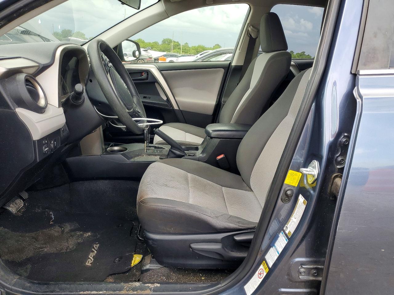2014 Toyota Rav4 Blue vin: JTMBFREV5ED088124