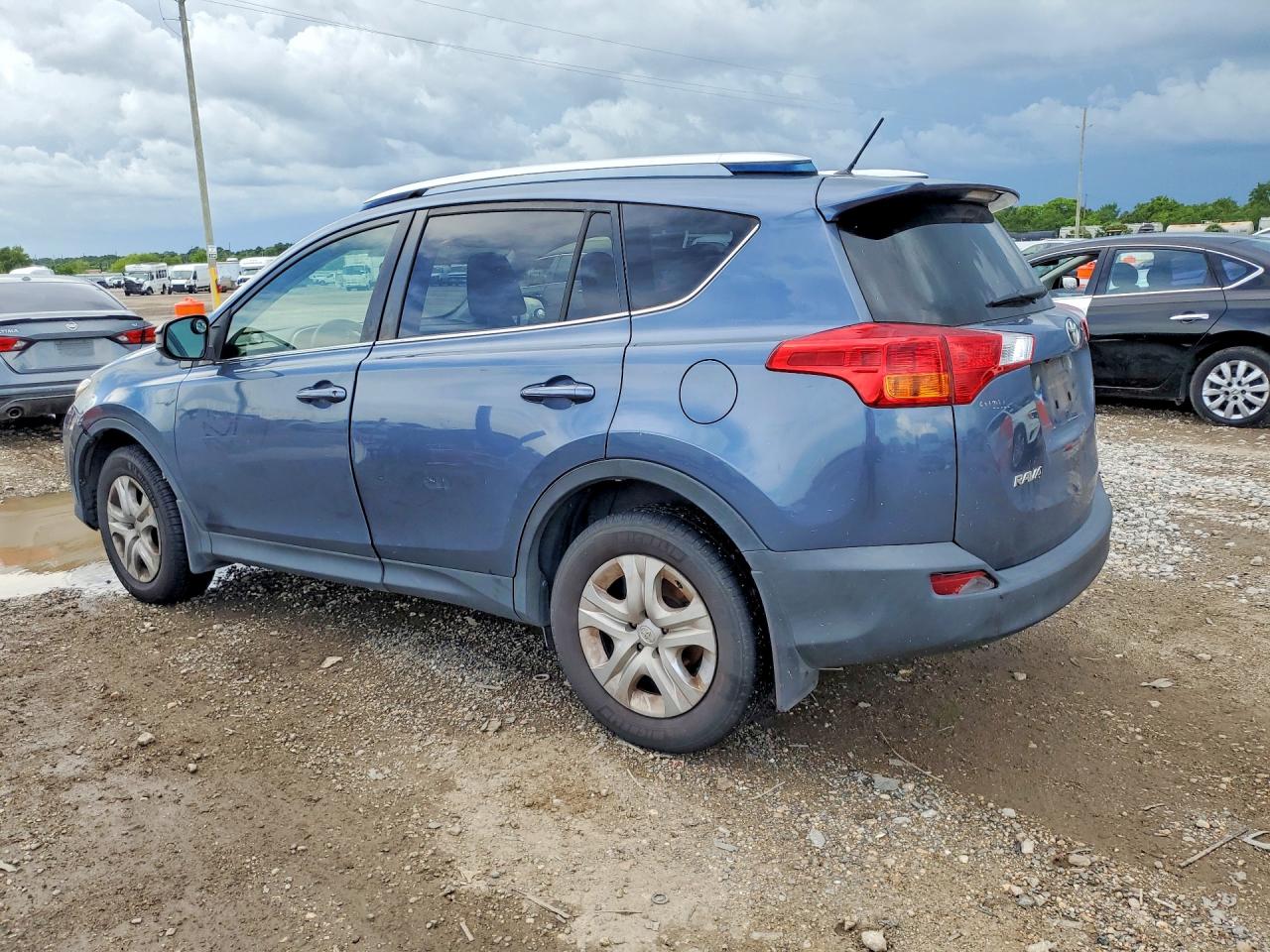 2014 Toyota Rav4 Blue vin: JTMBFREV5ED088124