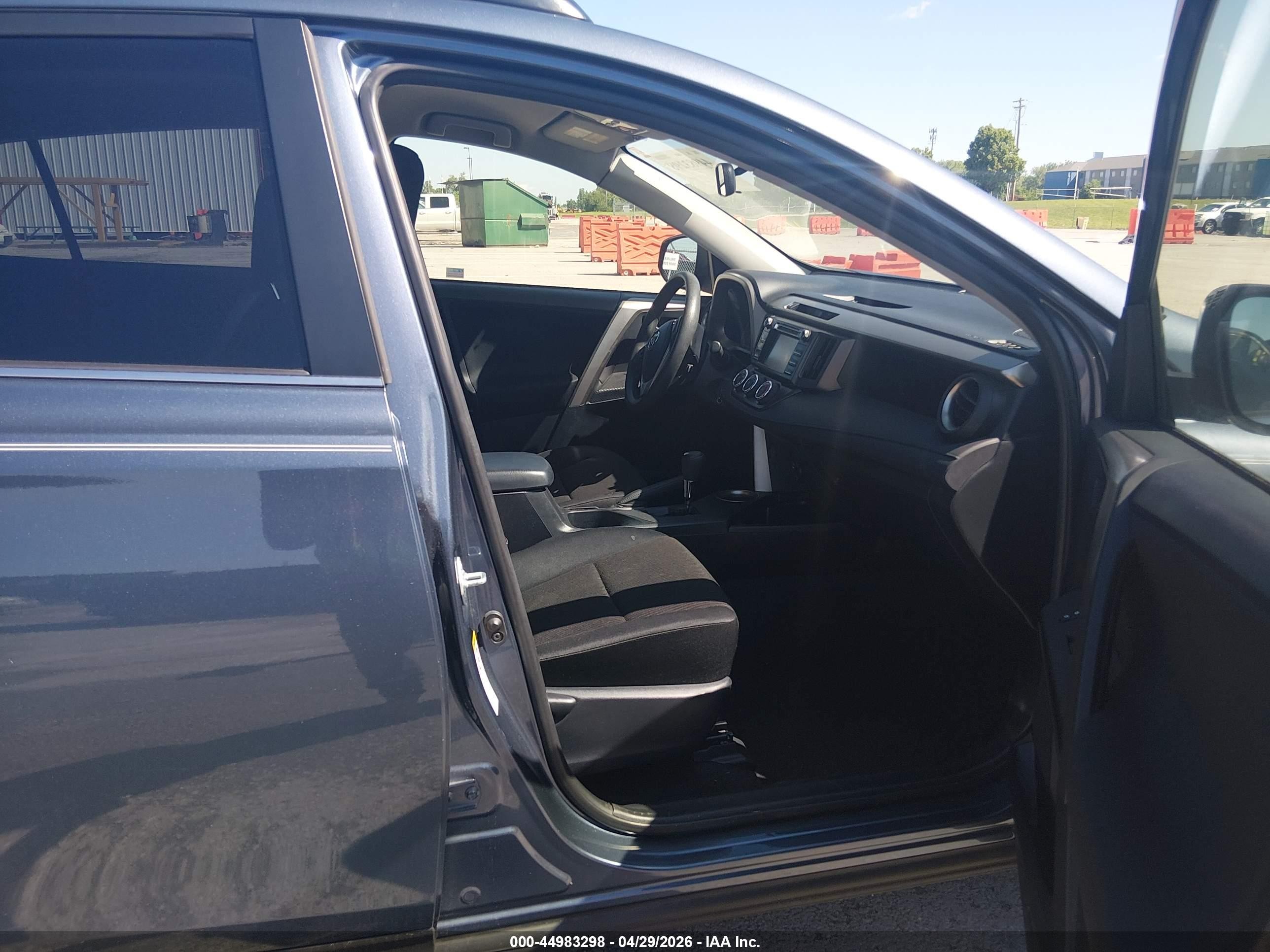 2014 Toyota Rav4 Le Синий vin: JTMBFREV5ED094327