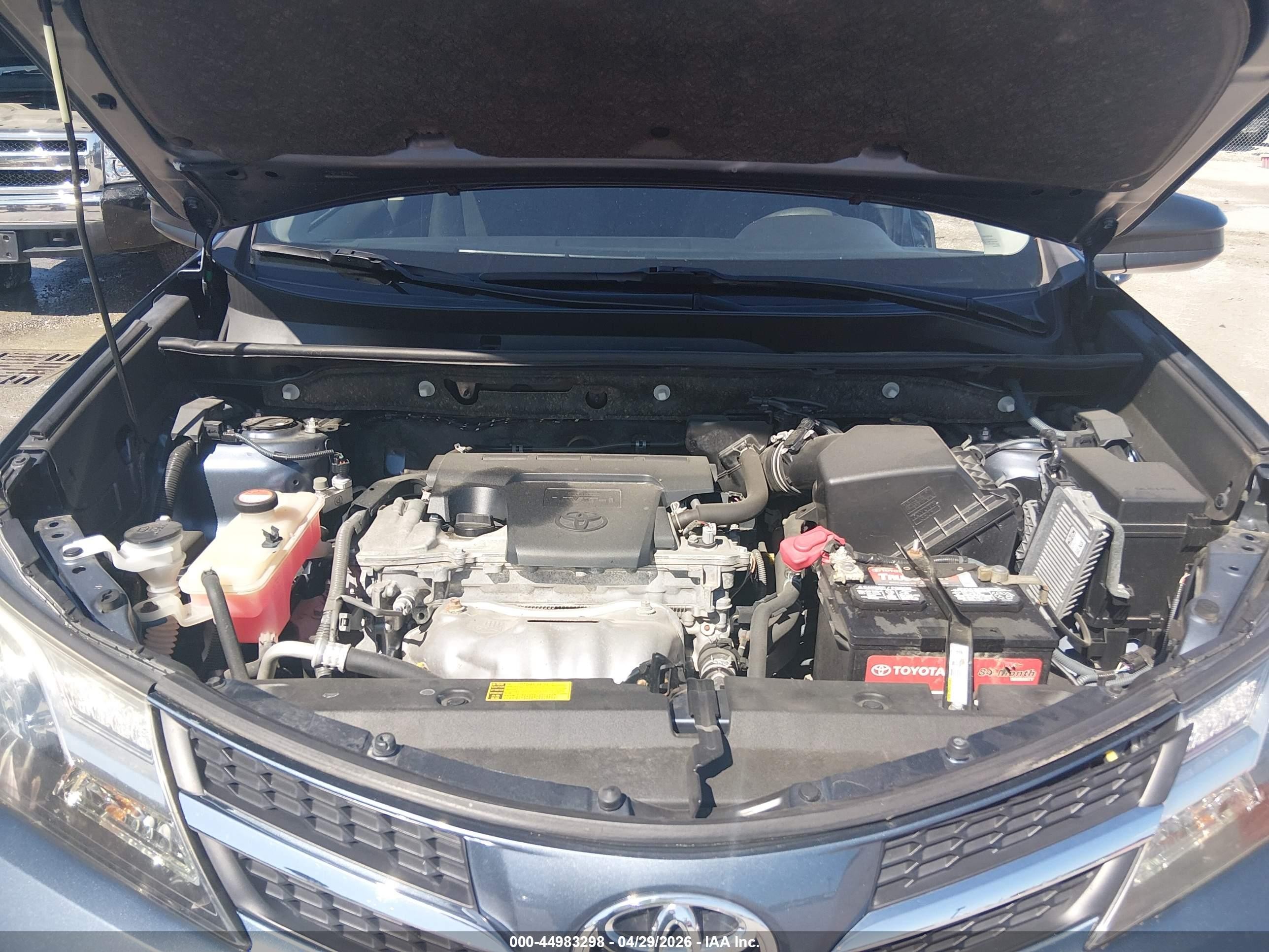 2014 Toyota Rav4 Le Синий vin: JTMBFREV5ED094327