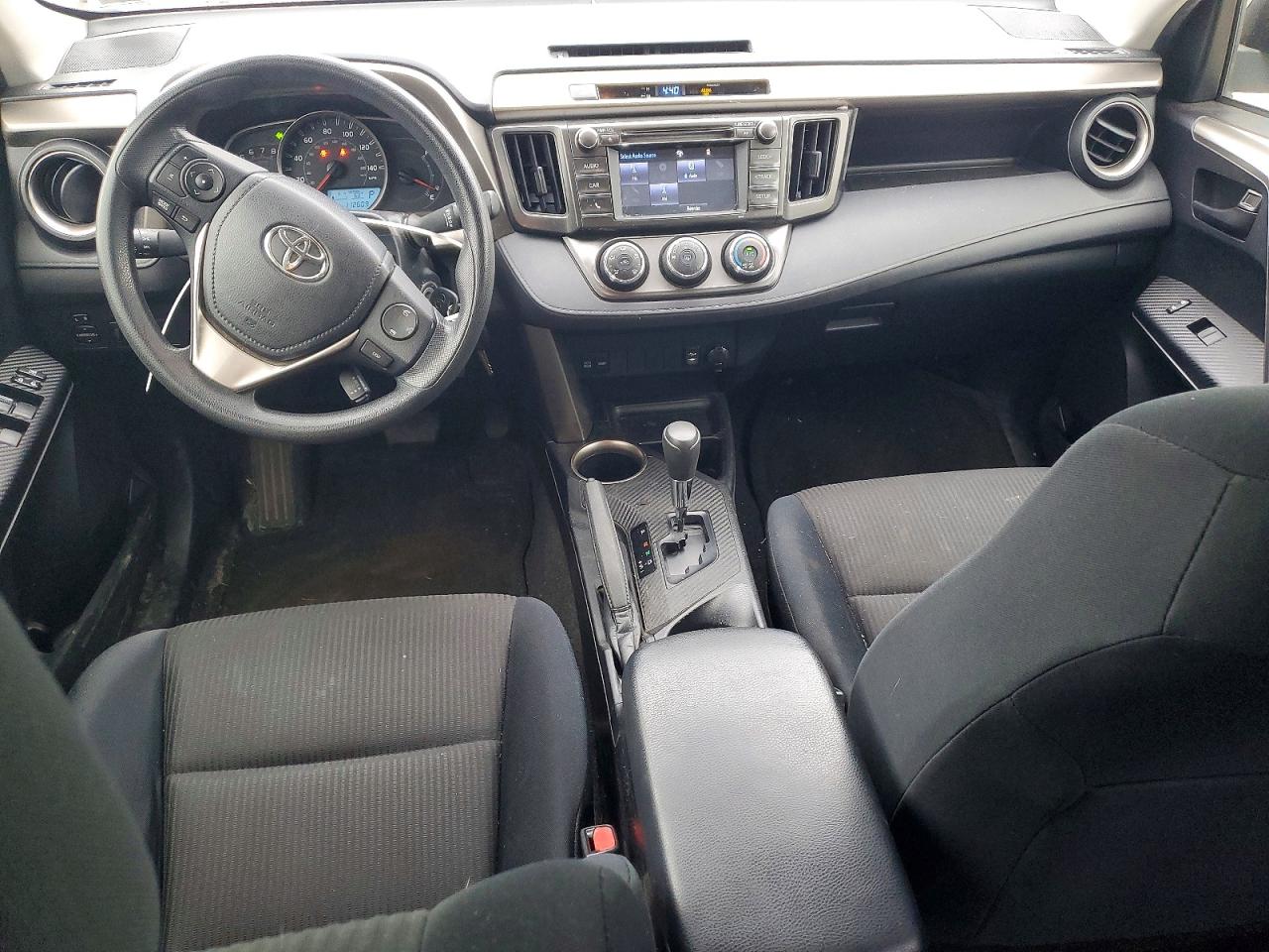 2014 Toyota Rav4 Le Серебряный vin: JTMBFREV5EJ004742