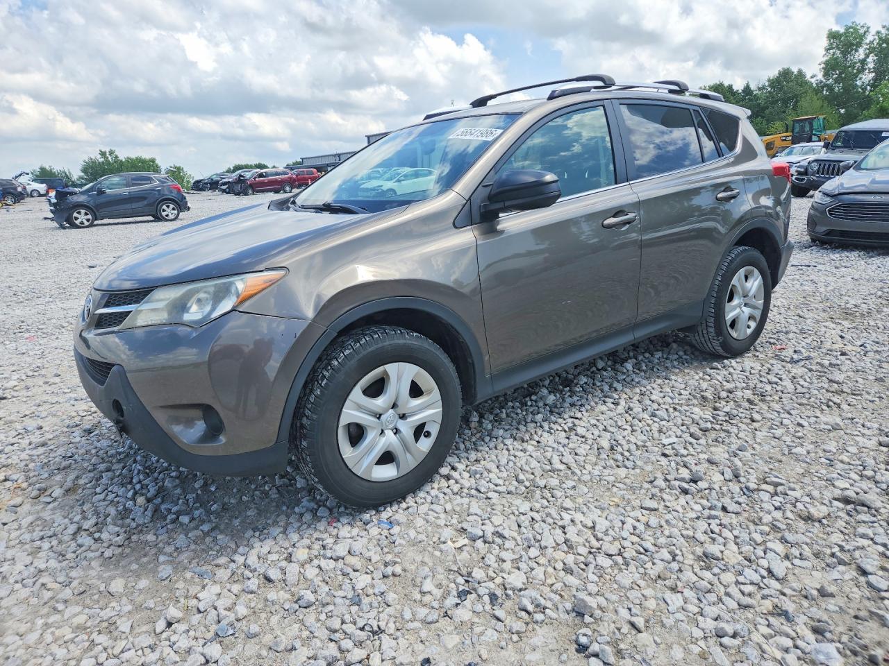 2015 Toyota Rav4 Le Желто-коричневый vin: JTMBFREV5FD167200