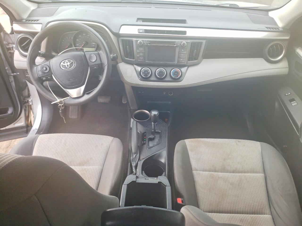 2013 Toyota Rav4 Le Silver vin: JTMBFREV6D5014056