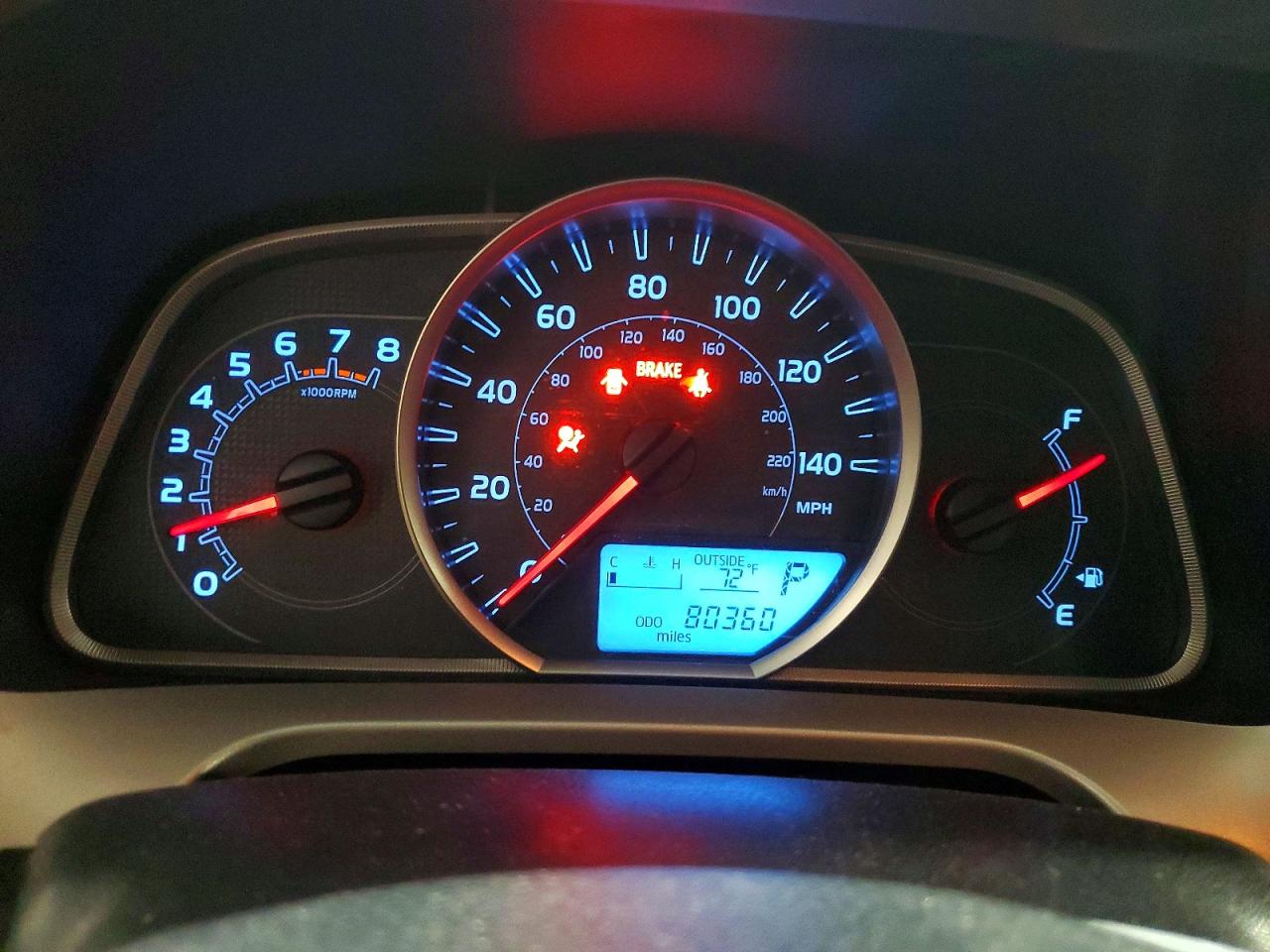 2013 Toyota Rav4 Le Red vin: JTMBFREV6D5022139