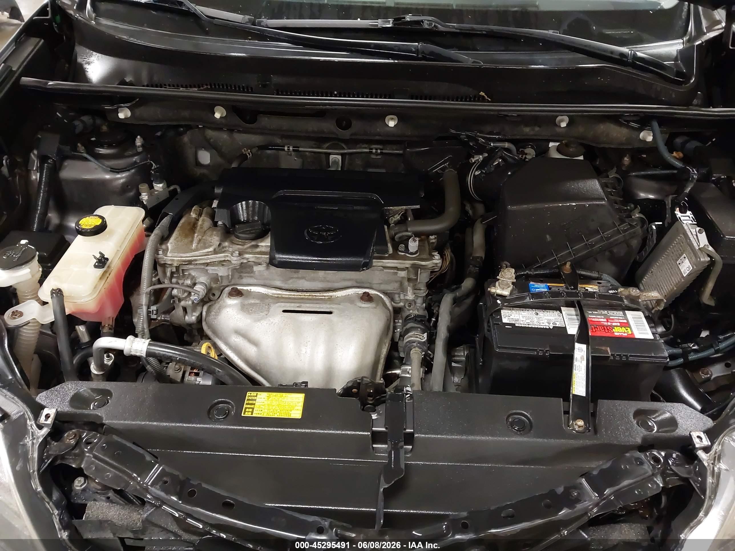 2013 Toyota Rav4 Le Серебряный vin: JTMBFREV6D5026563