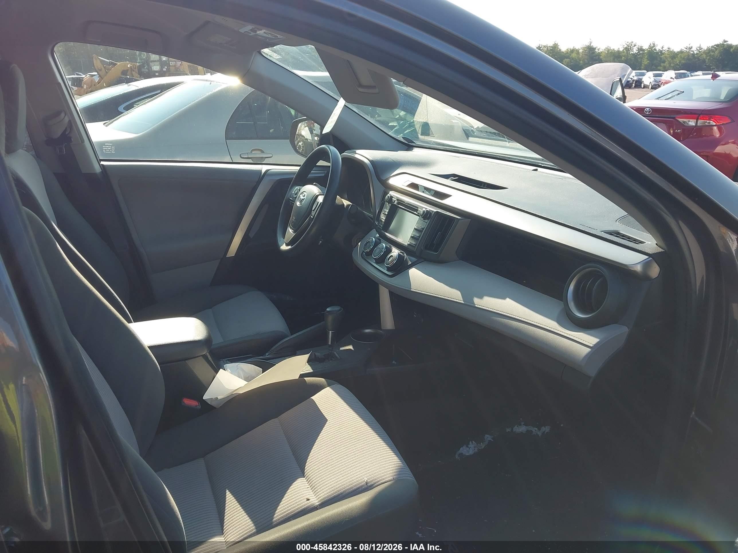 2013 Toyota Rav4 Le Серый vin: JTMBFREV6DD004407