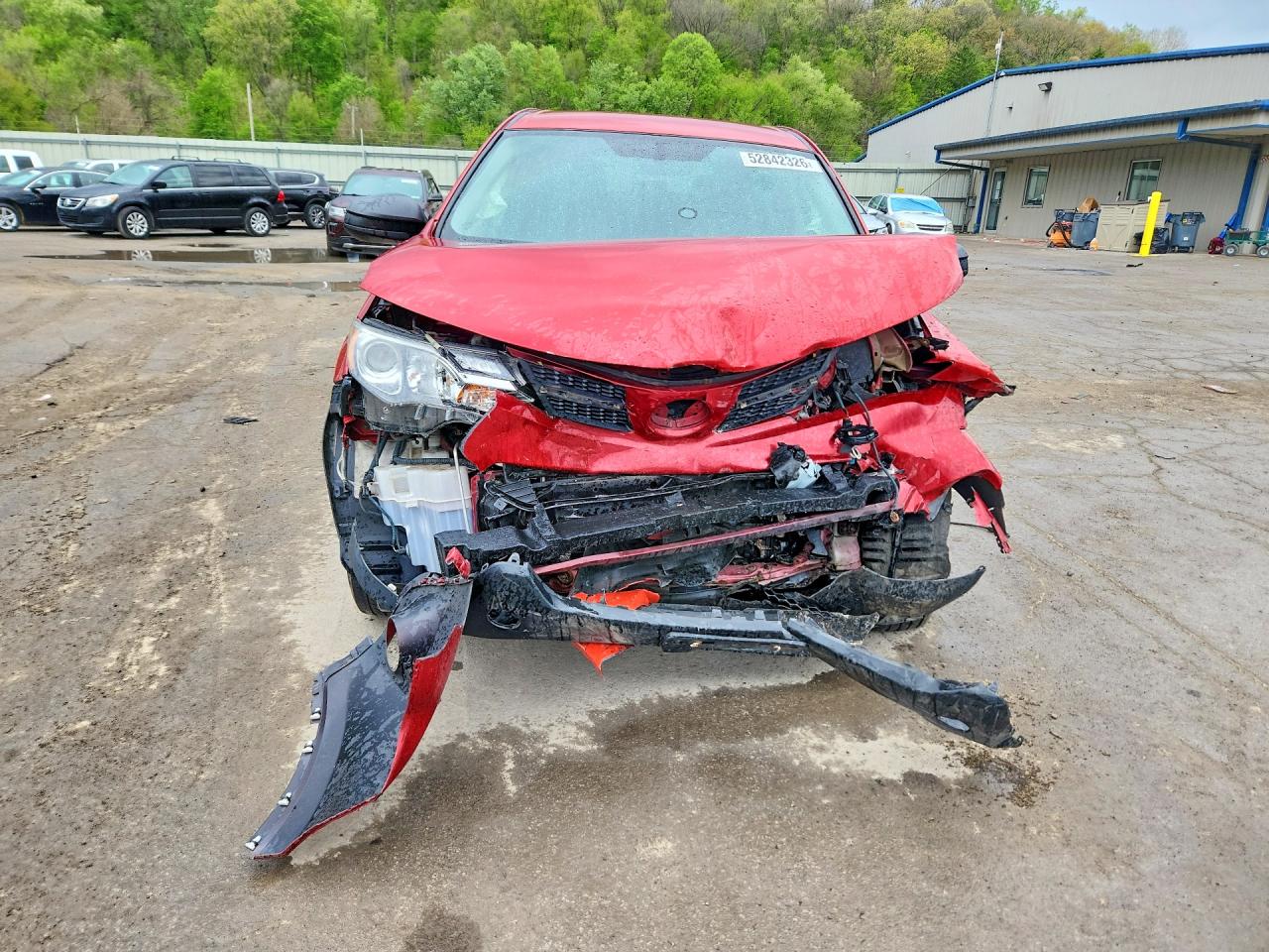 2013 Toyota Rav4 Le Red vin: JTMBFREV6DD022390