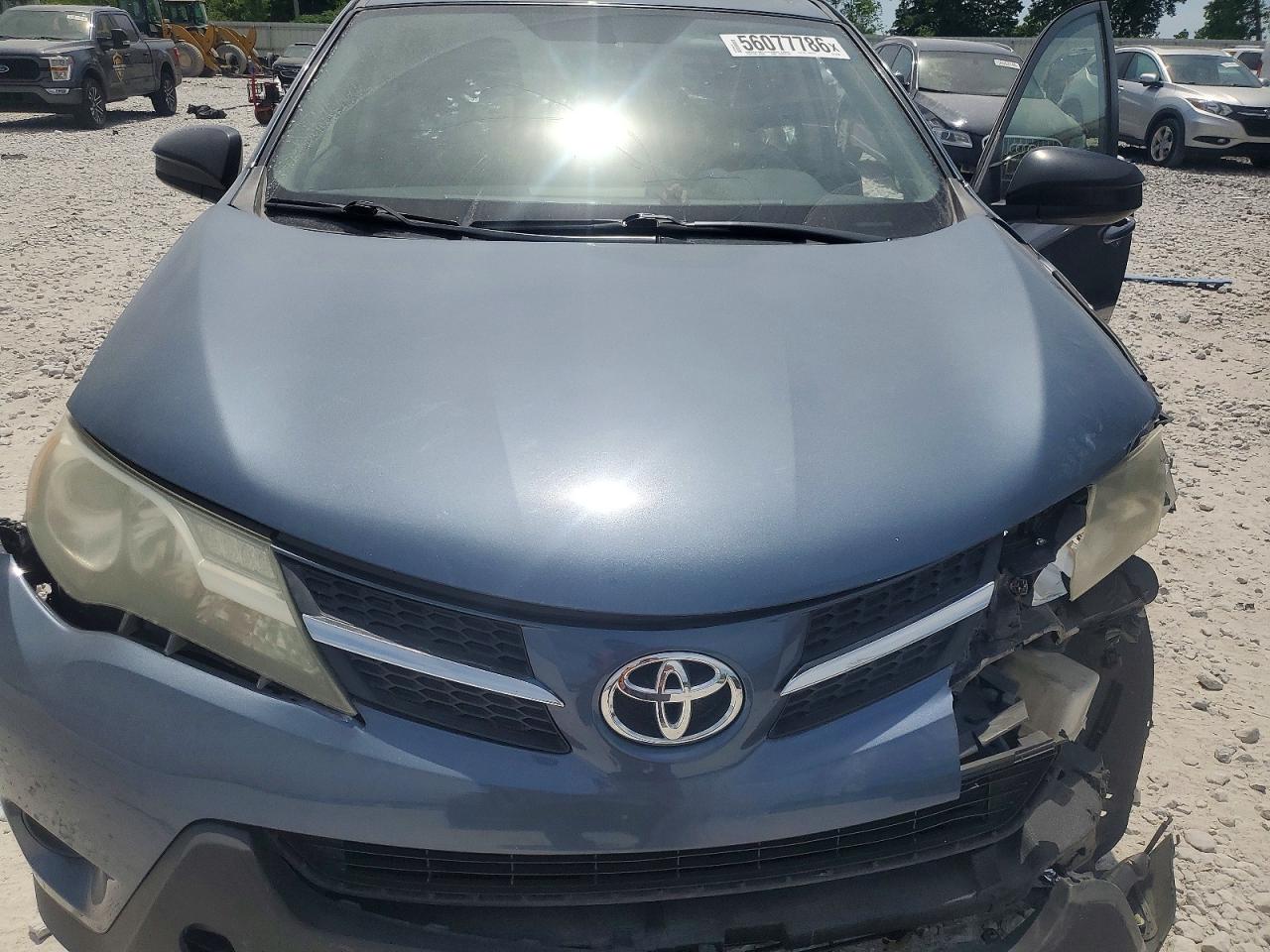 2014 Toyota Rav4 Le Blue vin: JTMBFREV6ED091307