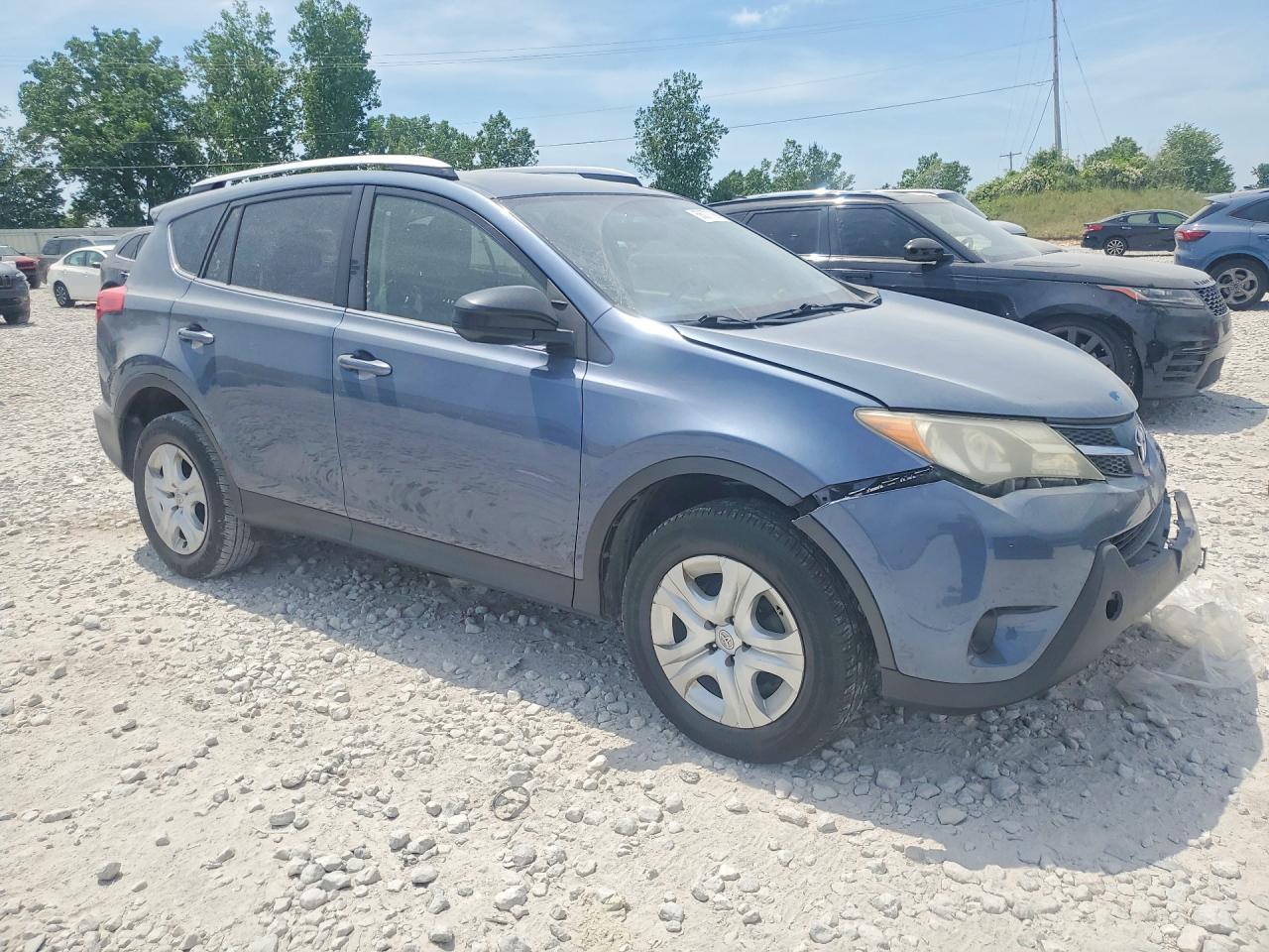 2014 Toyota Rav4 Le Blue vin: JTMBFREV6ED091307