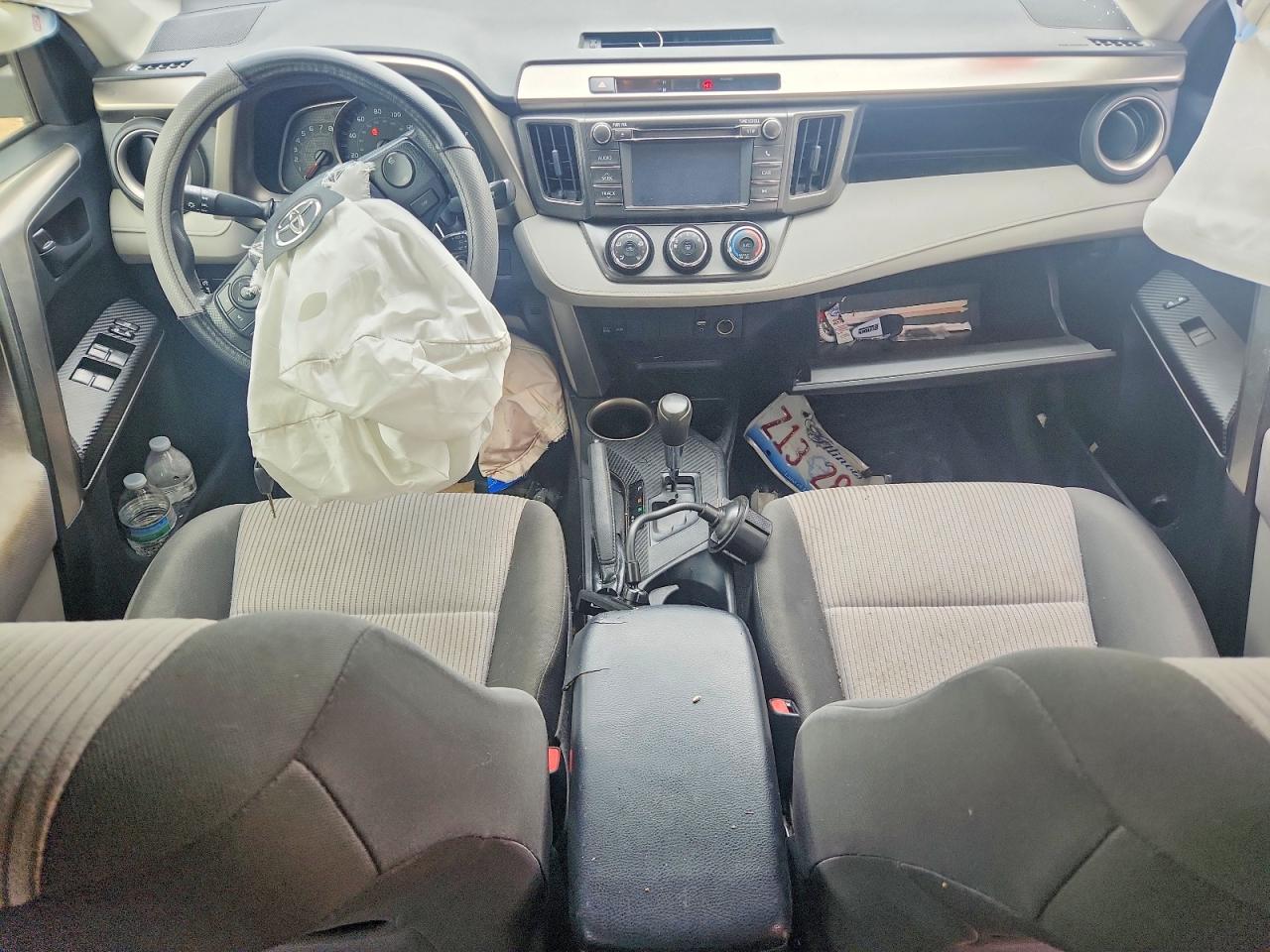 2013 Toyota Rav4 Le Silver vin: JTMBFREV7D5000487