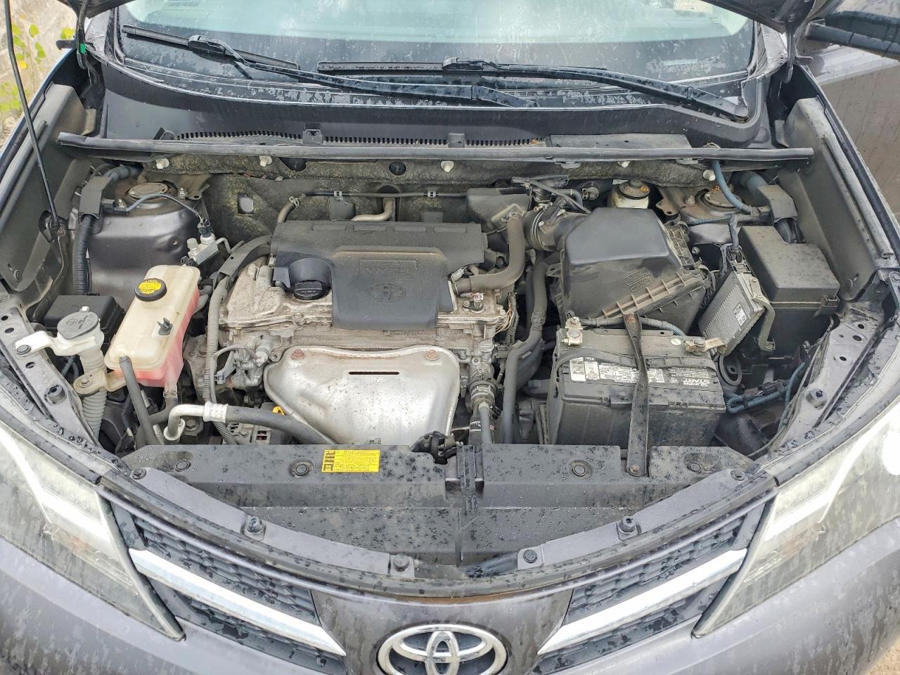 2013 Toyota Rav4 Le Серый vin: JTMBFREV7D5013563