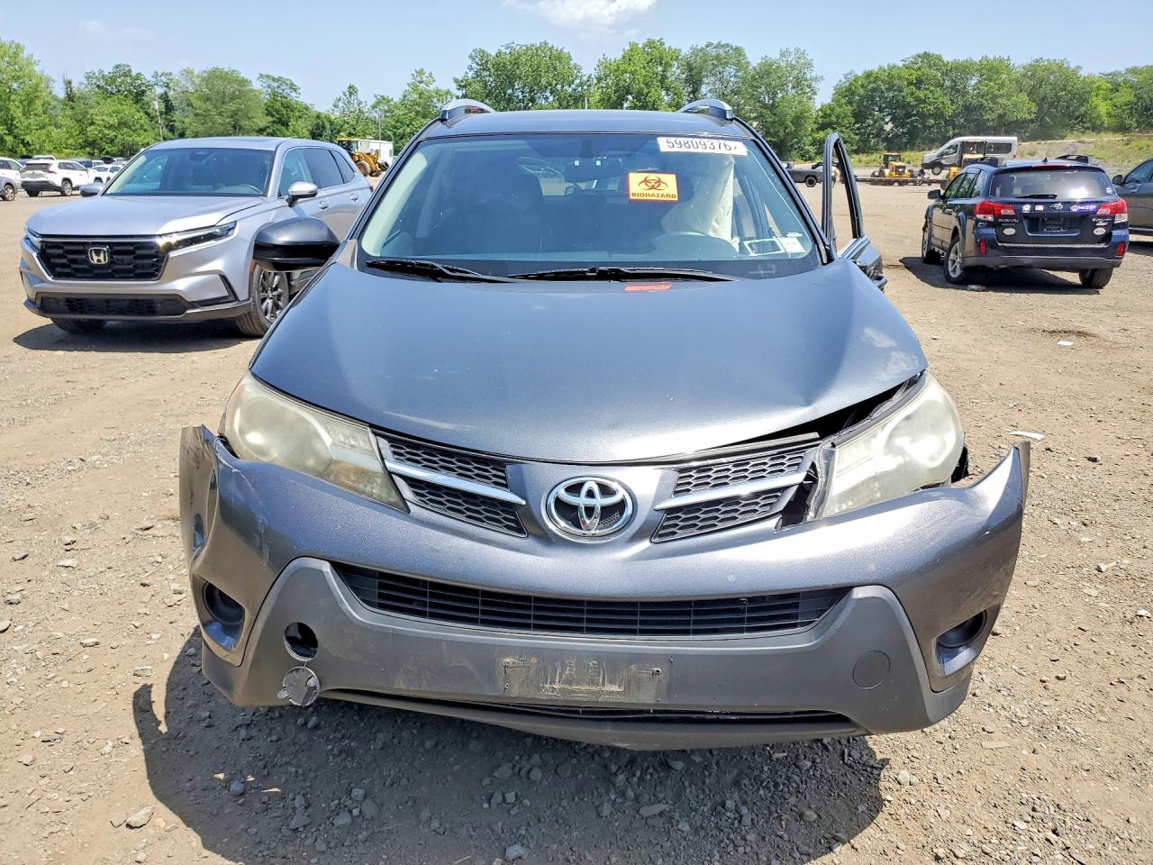2013 Toyota Rav4 Le Charcoal vin: JTMBFREV7DD020518