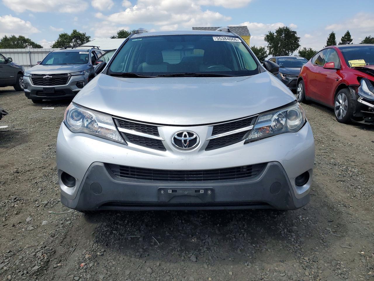 2013 Toyota Rav4 Le Silver vin: JTMBFREV7DD040817