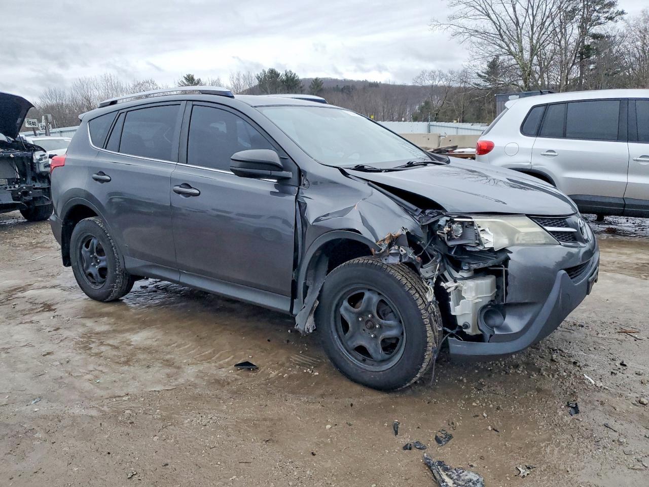 2014 Toyota Rav4 Le Gray vin: JTMBFREV7ED052158
