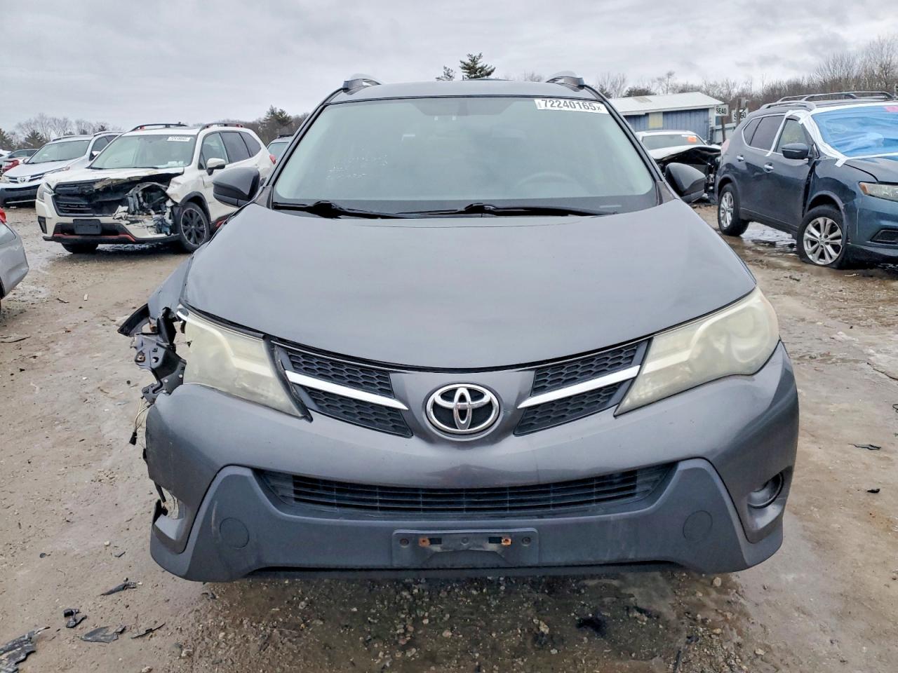 2014 Toyota Rav4 Le Gray vin: JTMBFREV7ED052158
