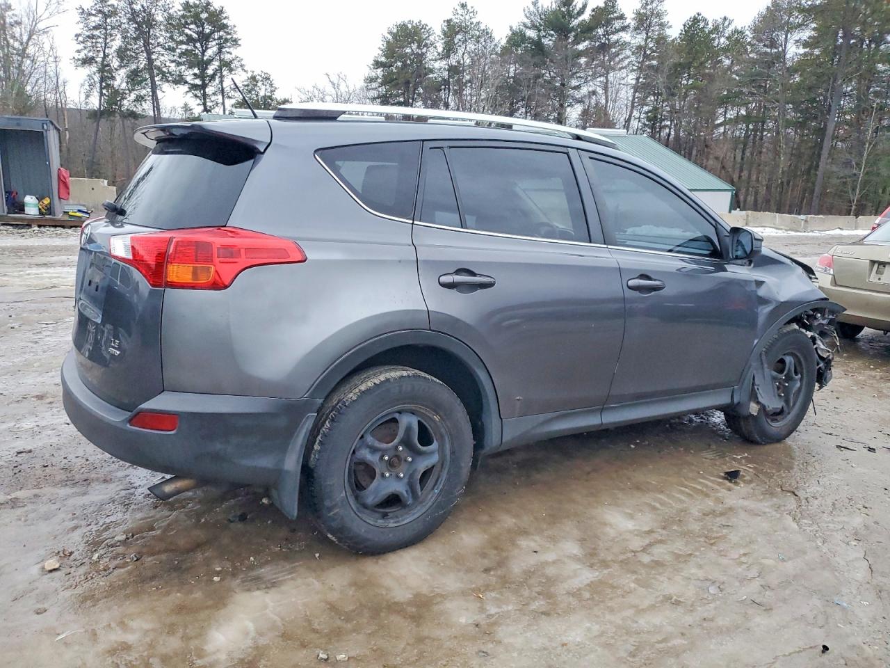 2014 Toyota Rav4 Le Gray vin: JTMBFREV7ED052158