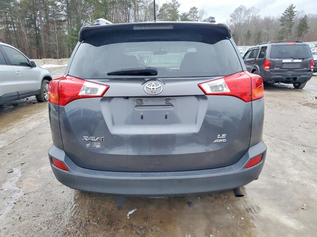 2014 Toyota Rav4 Le Gray vin: JTMBFREV7ED052158
