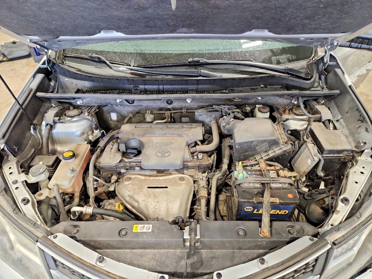 2014 Toyota Rav4 Le Серебряный vin: JTMBFREV7ED064987