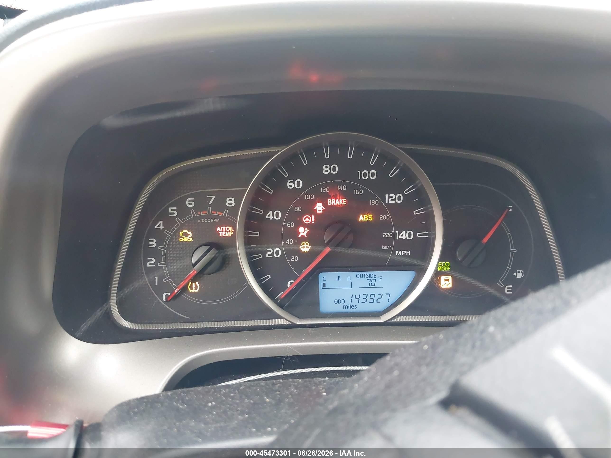 2014 Toyota Rav4 Le Синий vin: JTMBFREV7ED076931