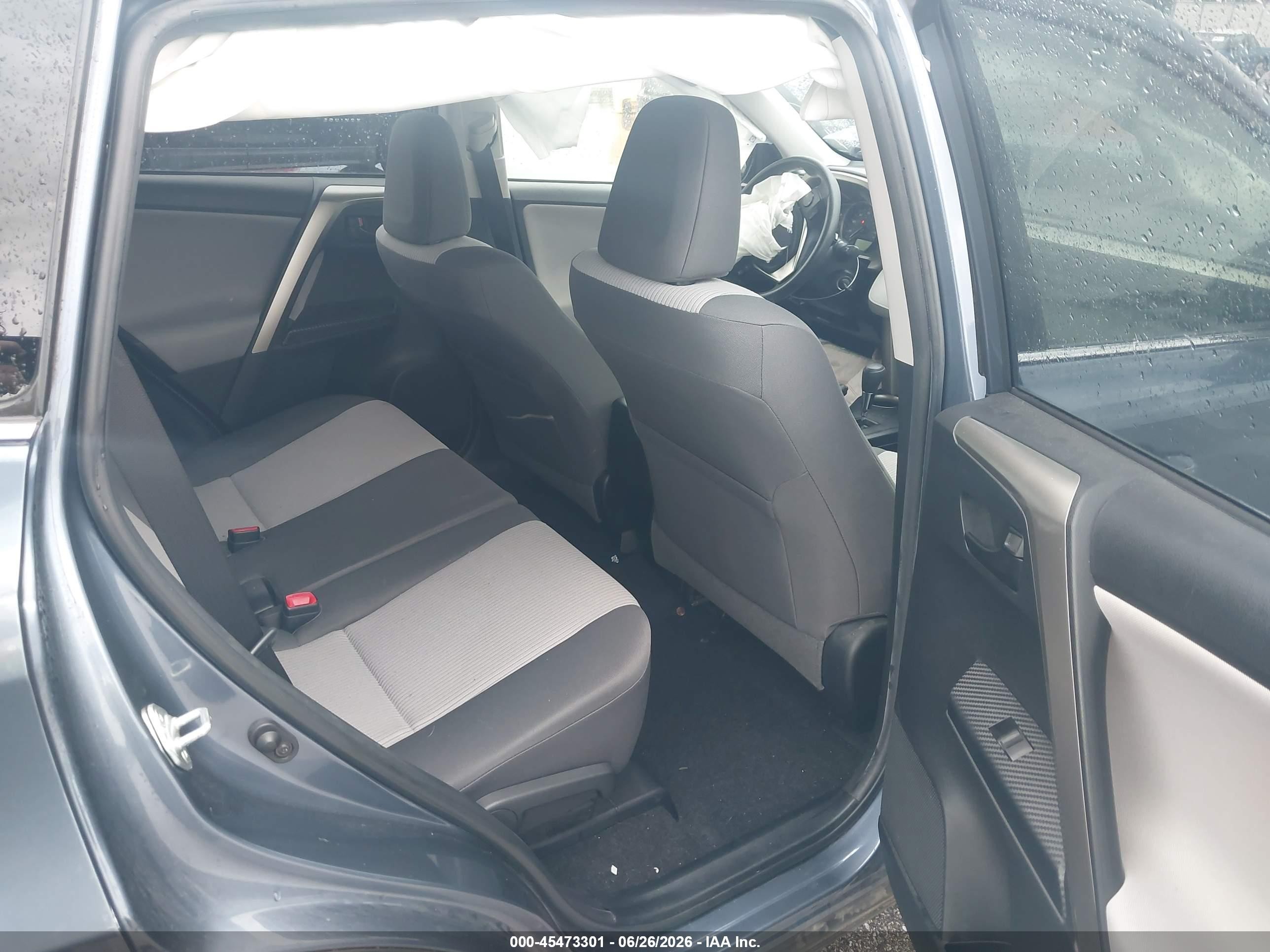 2014 Toyota Rav4 Le Синий vin: JTMBFREV7ED076931
