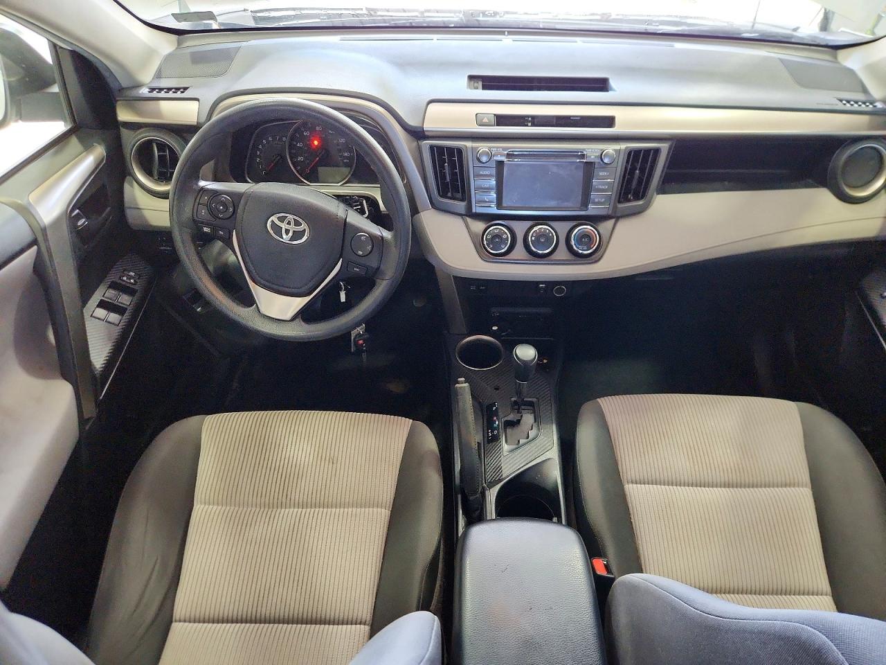 2014 Toyota Rav4 Le Белый vin: JTMBFREV7EJ003401