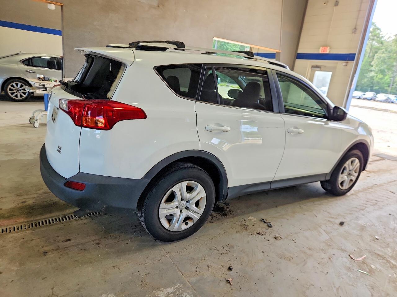 2014 Toyota Rav4 Le Белый vin: JTMBFREV7EJ003401