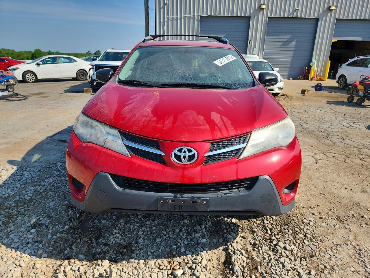 2014 Toyota Rav4 Le Red vin: JTMBFREV7EJ004080