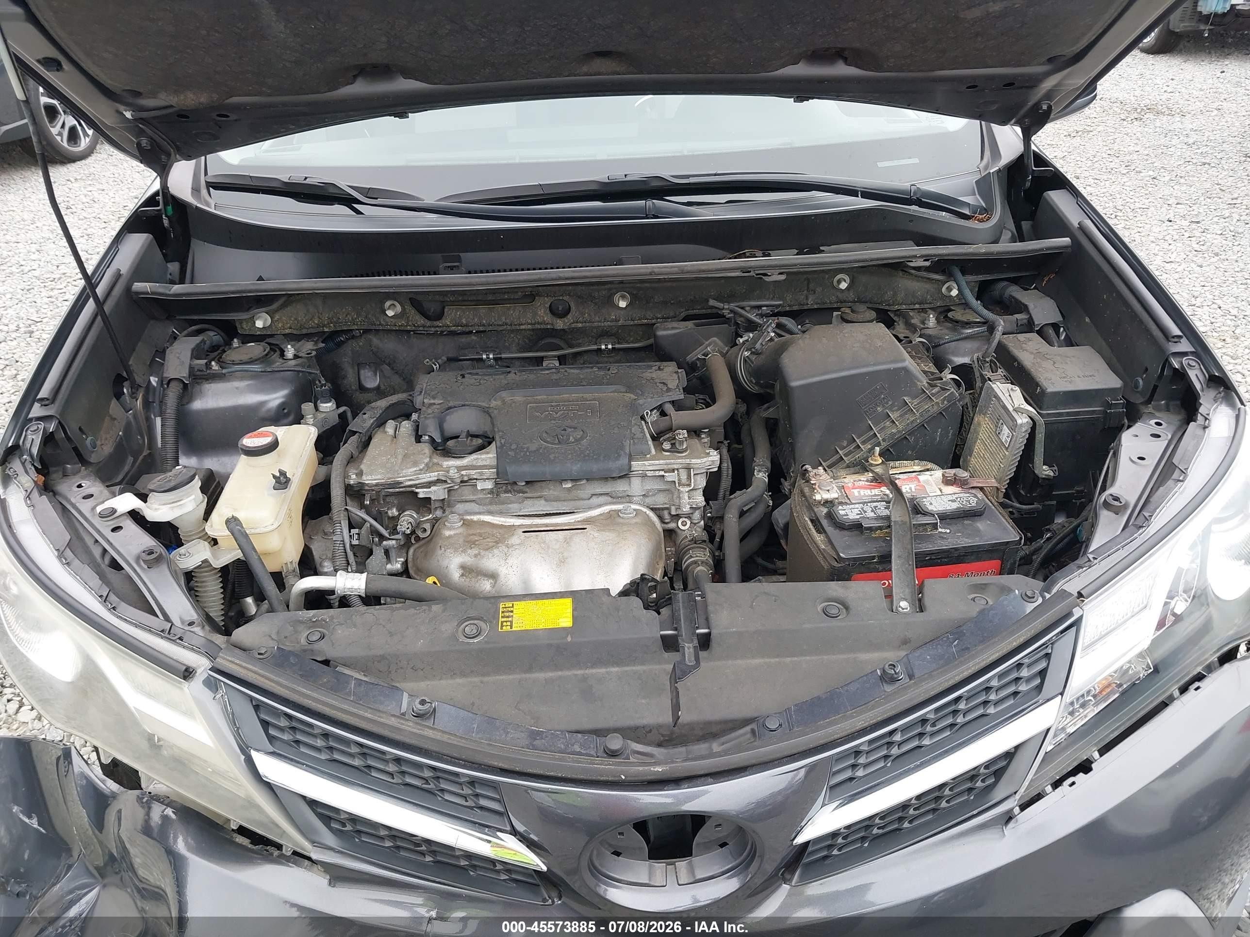 2015 Toyota Rav4 Le Серый vin: JTMBFREV7FD096792
