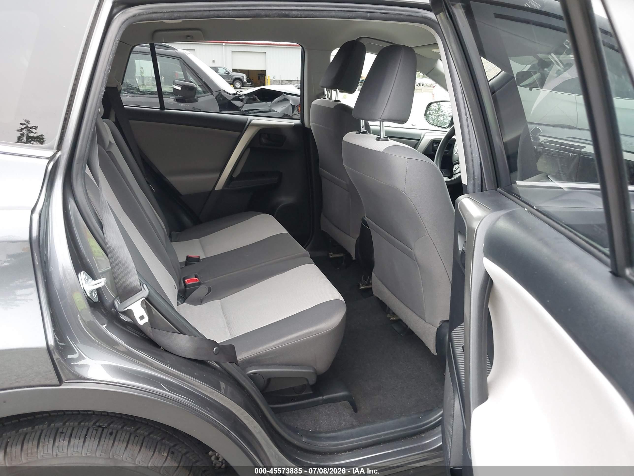 2015 Toyota Rav4 Le Серый vin: JTMBFREV7FD096792