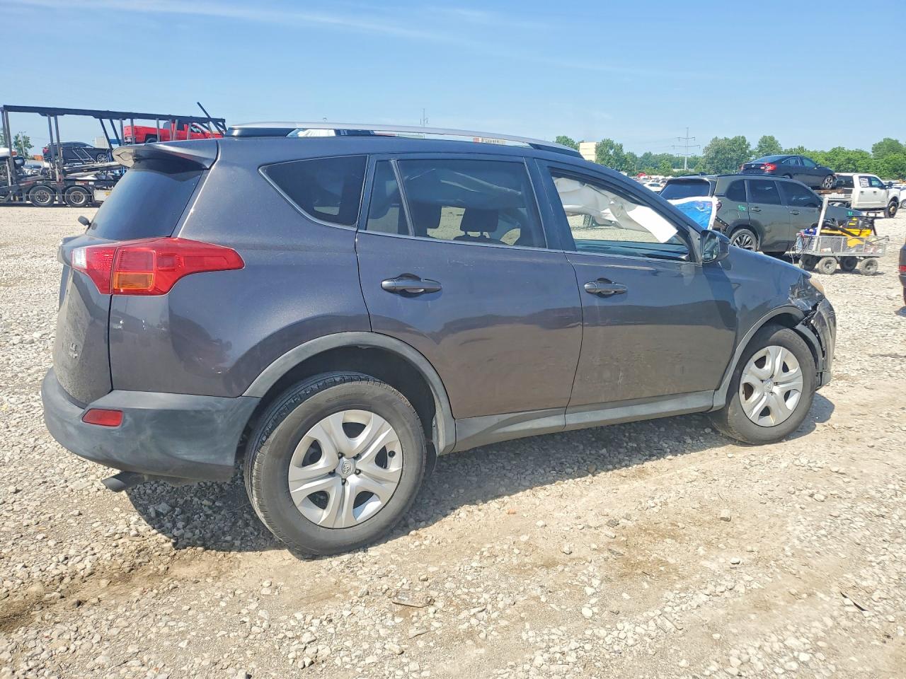 2015 Toyota Rav4 Le Gray vin: JTMBFREV7FJ030969
