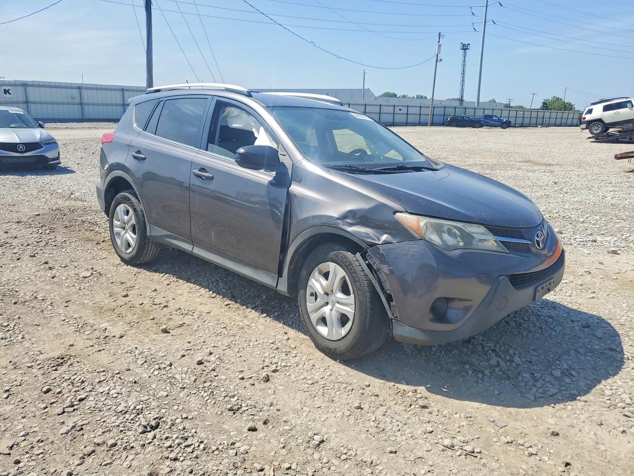 2015 Toyota Rav4 Le Gray vin: JTMBFREV7FJ030969
