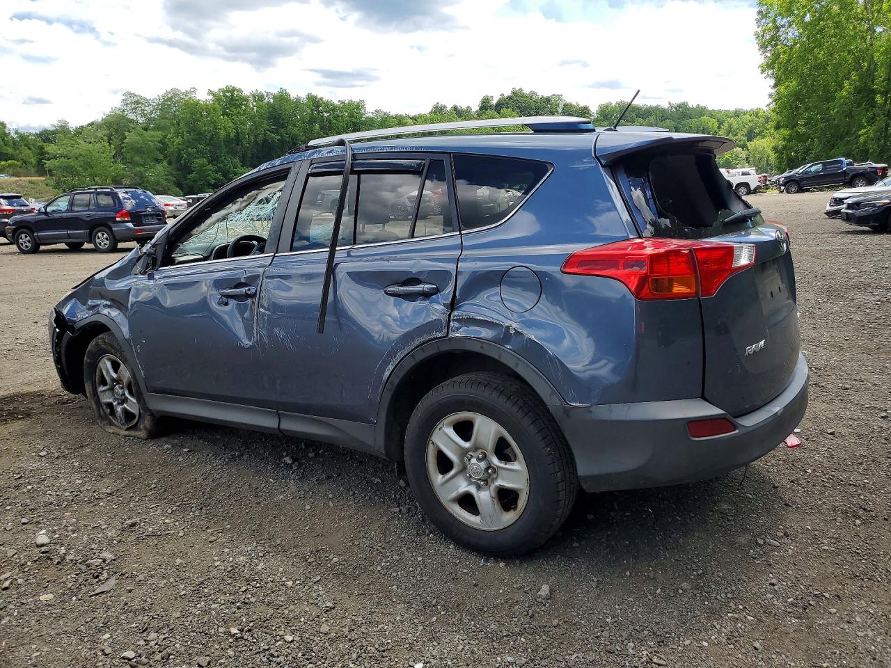 2013 Toyota Rav4 Le Blue vin: JTMBFREV8D5003446