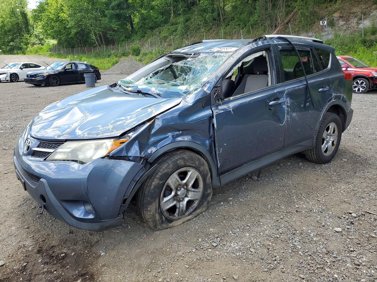 2013 Toyota Rav4 Le Blue vin: JTMBFREV8D5003446
