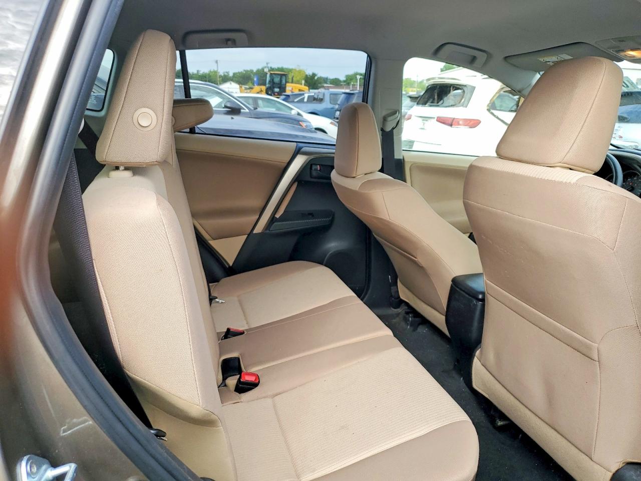 2013 Toyota Rav4 Le Brown vin: JTMBFREV8D5010137