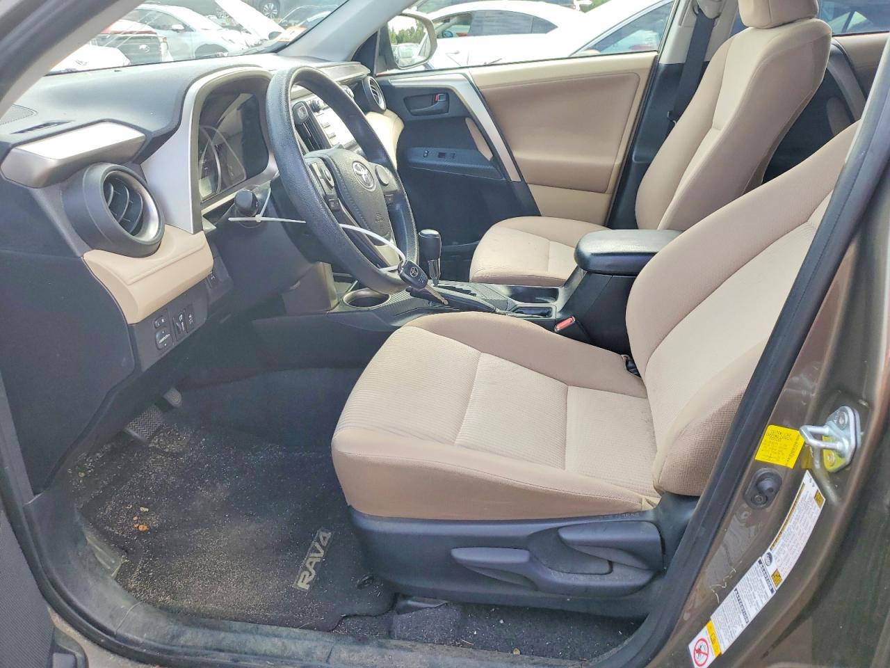 2013 Toyota Rav4 Le Brown vin: JTMBFREV8D5010137