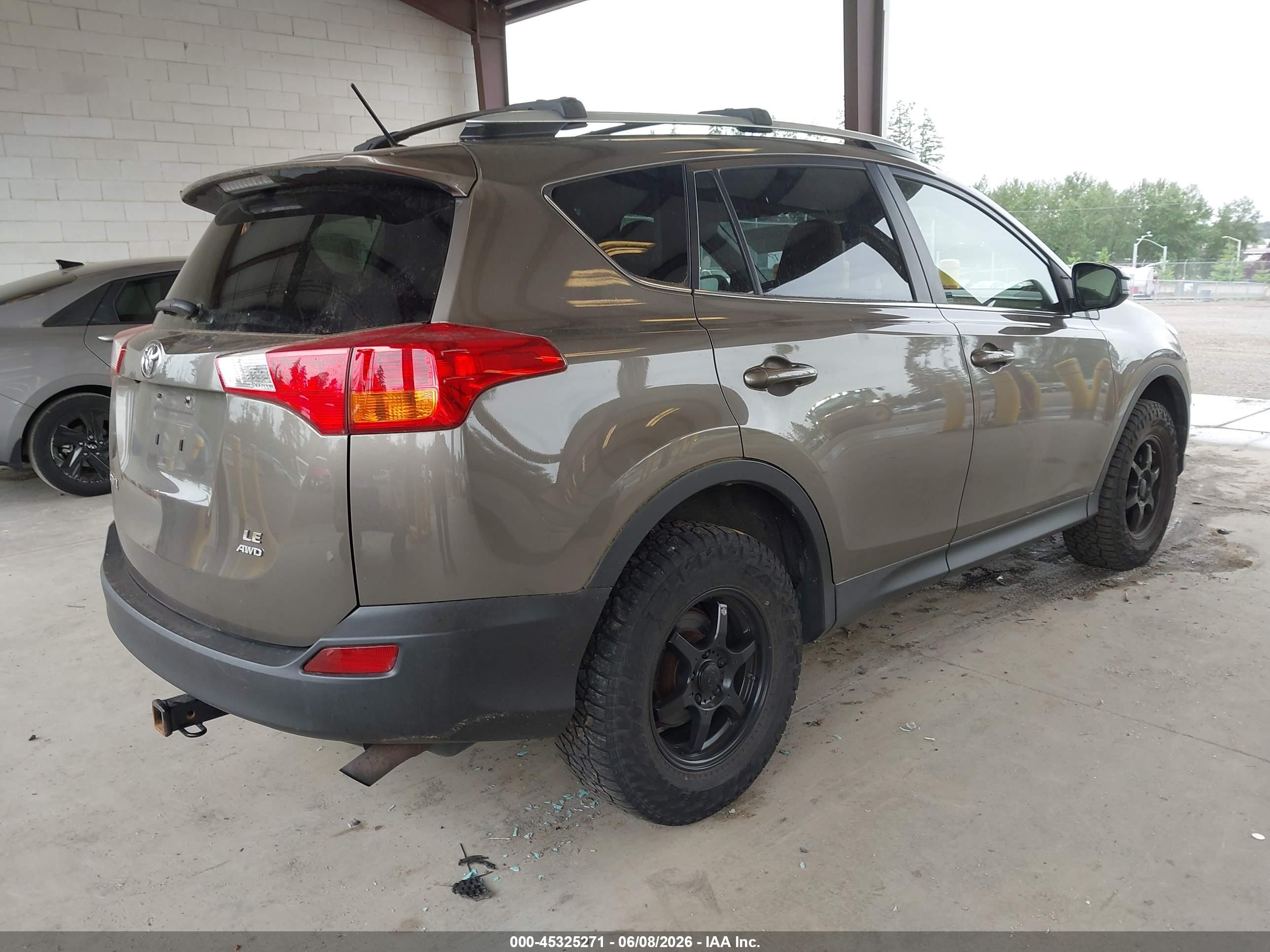 2013 Toyota Rav4 Le Коричневый vin: JTMBFREV8DD025422