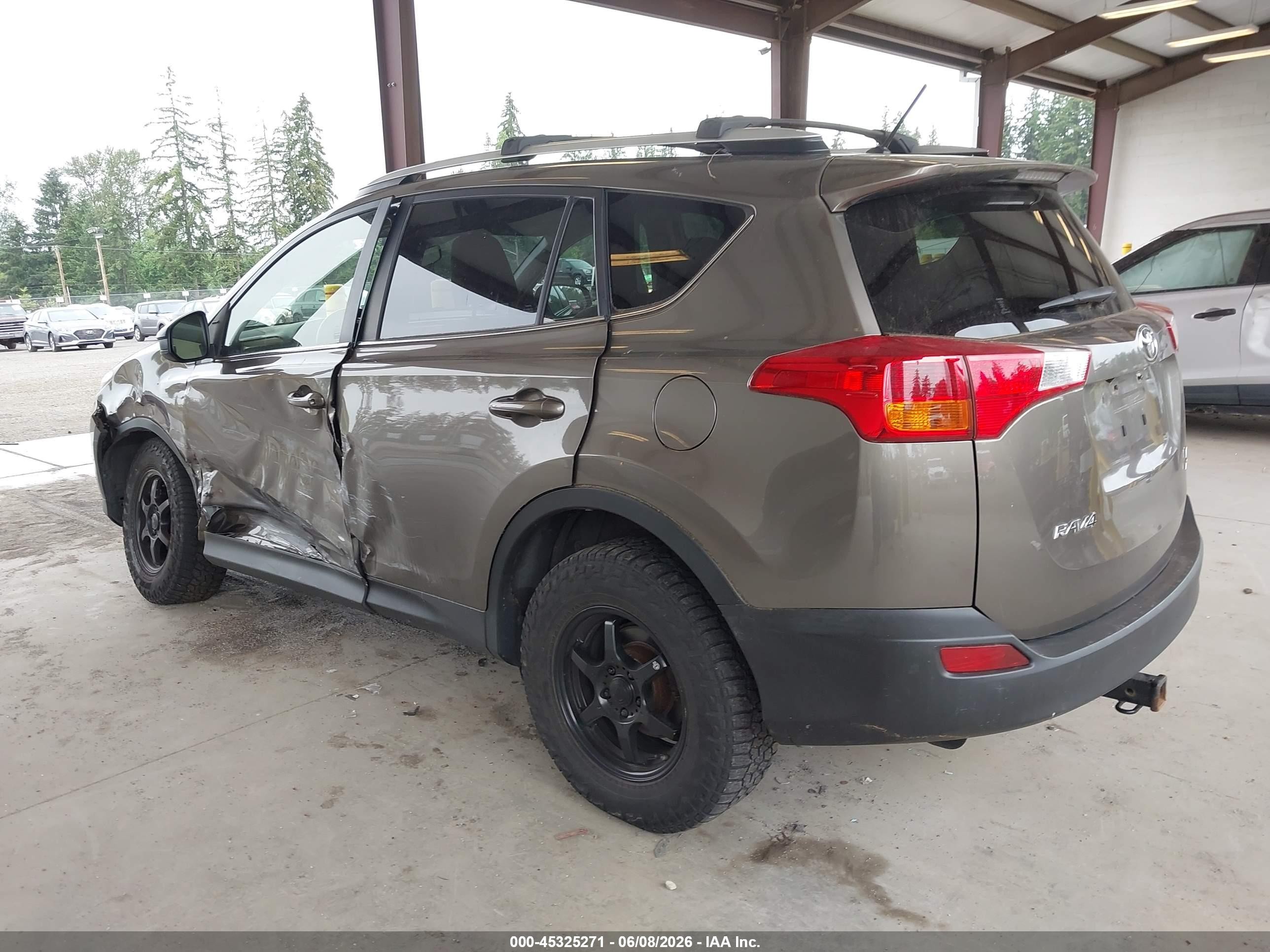 2013 Toyota Rav4 Le Коричневый vin: JTMBFREV8DD025422