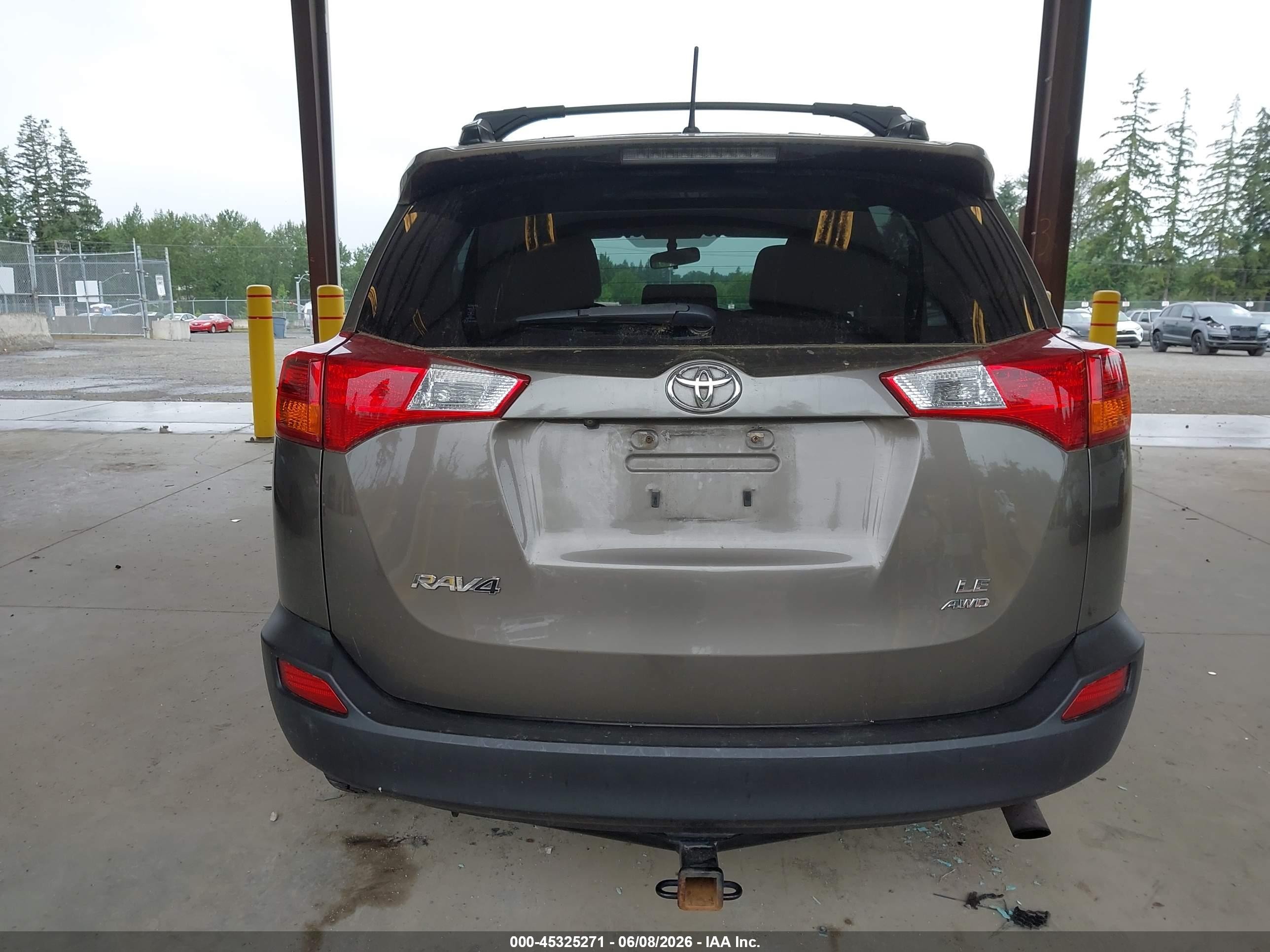 2013 Toyota Rav4 Le Коричневый vin: JTMBFREV8DD025422