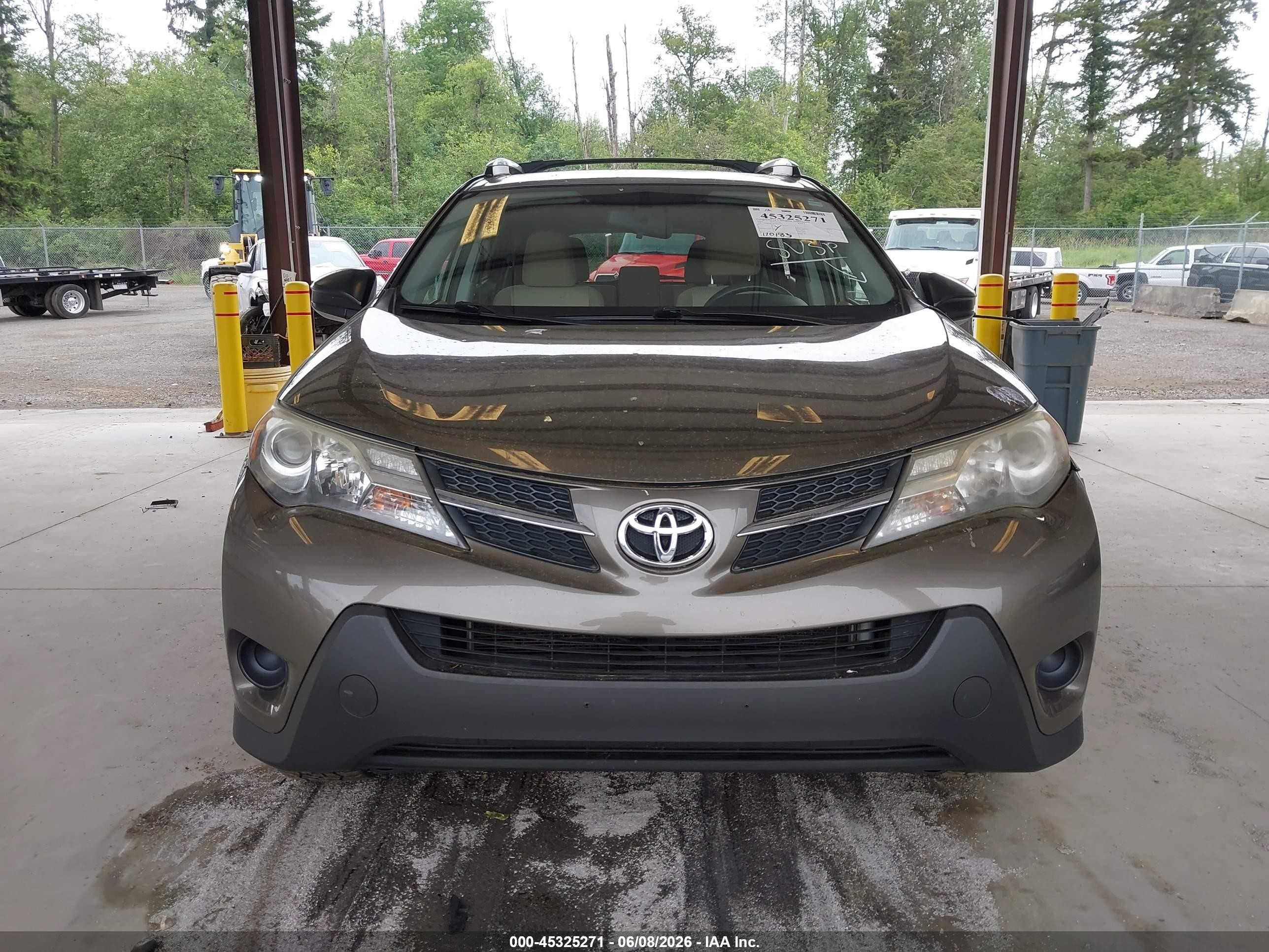 2013 Toyota Rav4 Le Коричневый vin: JTMBFREV8DD025422