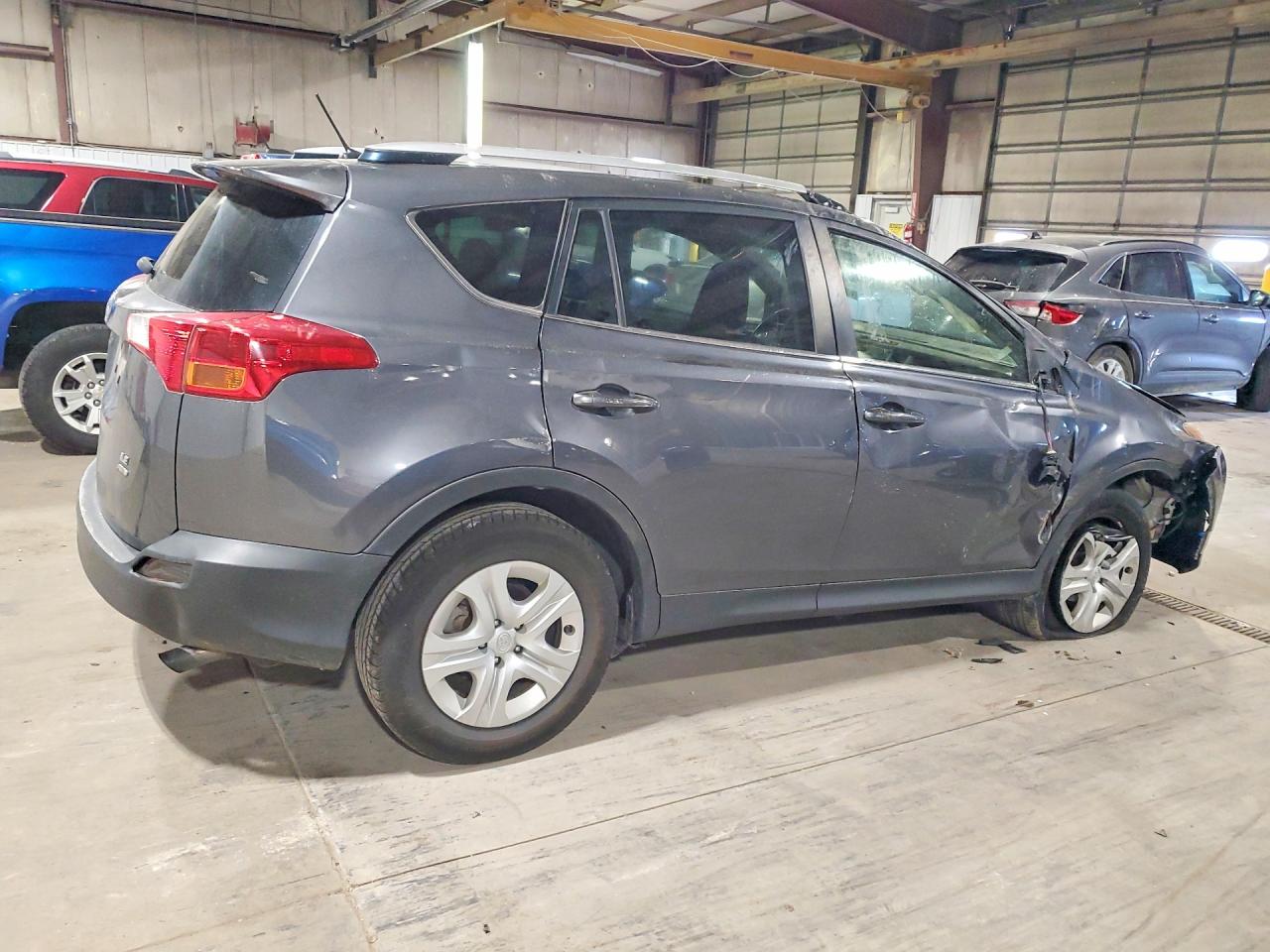 2014 Toyota Rav4 Le Gray vin: JTMBFREV8ED069552