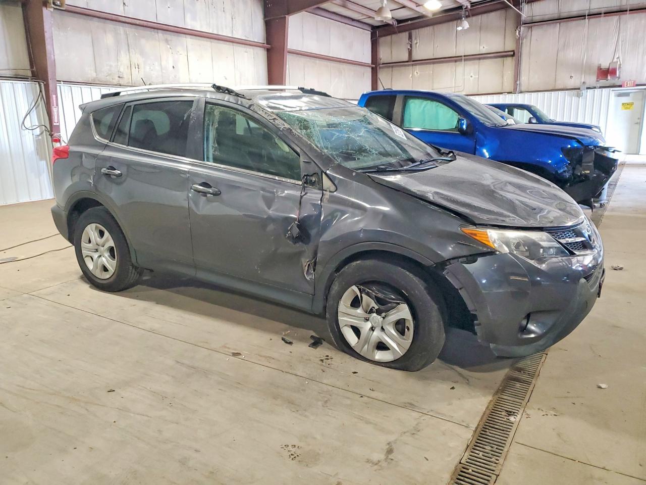2014 Toyota Rav4 Le Gray vin: JTMBFREV8ED069552