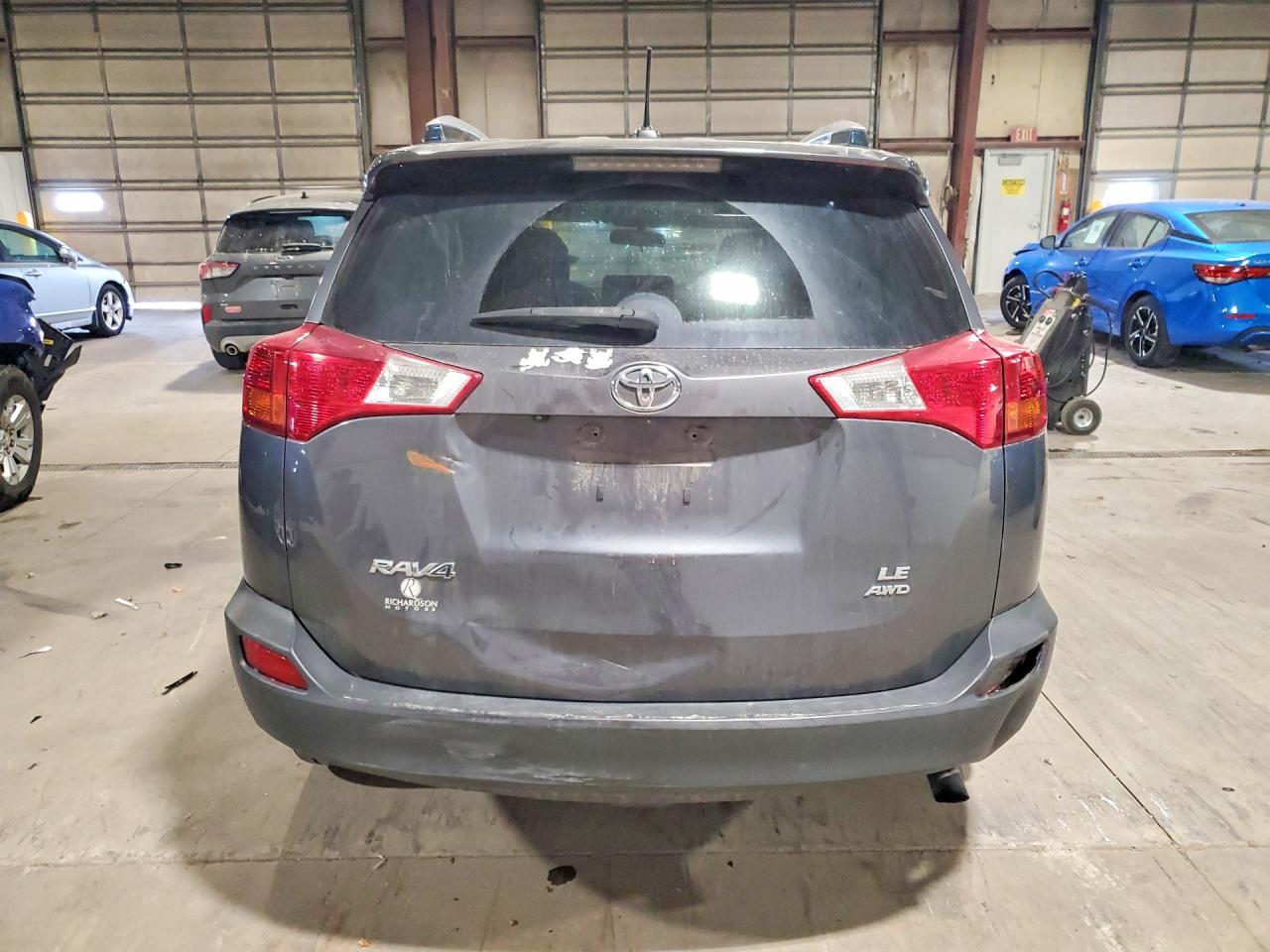 2014 Toyota Rav4 Le Gray vin: JTMBFREV8ED069552