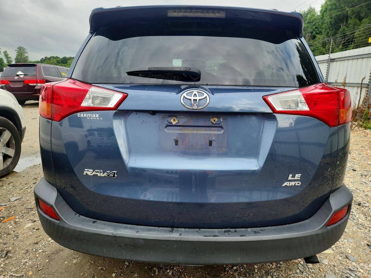 2014 Toyota Rav4 Le Blue vin: JTMBFREV8ED079630