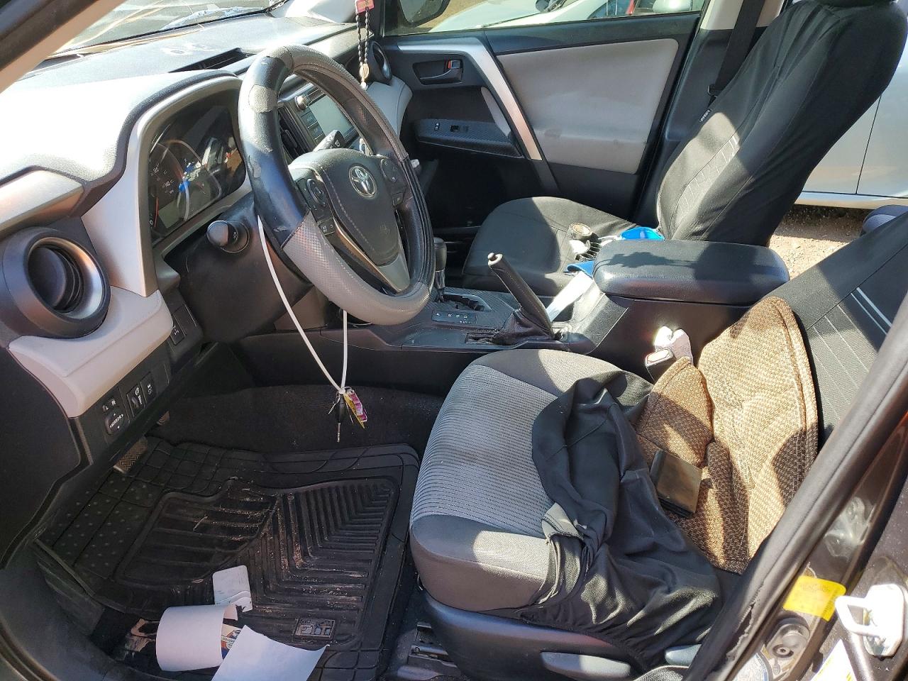 2014 Toyota Rav4 Le Gray vin: JTMBFREV8EJ007599